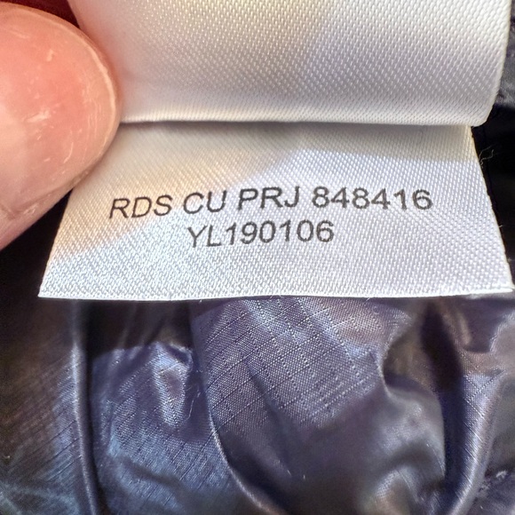 Mountain Hardwear Ghost Whisperer Shiny Black Puffer Jacket with hoody - Picture 9 of 10